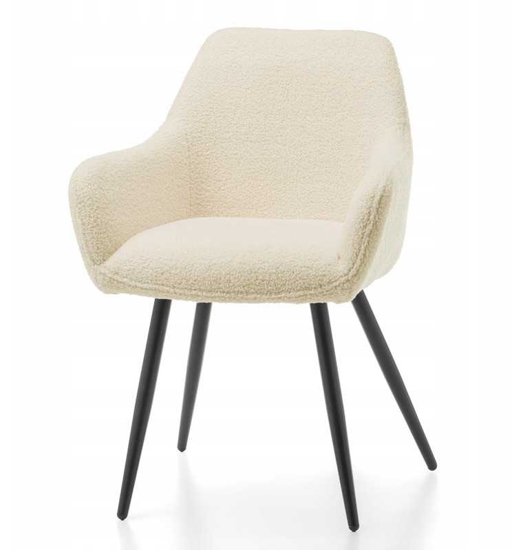 Home Design GLAMOUR GLAMOUR MINŠTA DAUGINĖ KĖDĖ, MODERNAUS VELIŪRAS, Smėlio spalvos