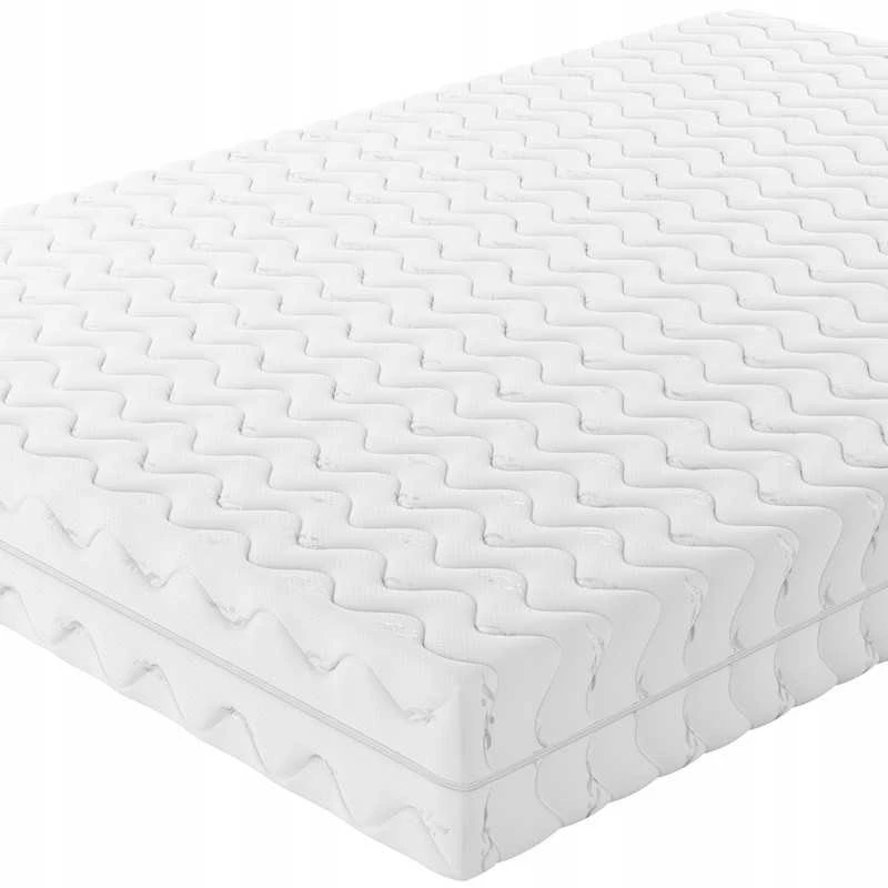 Kietas čiužinys 140x200 SENPURO PURE COMFORT H3/H4 – dvipusis, 7 zonų su nuimamu užvalkalu