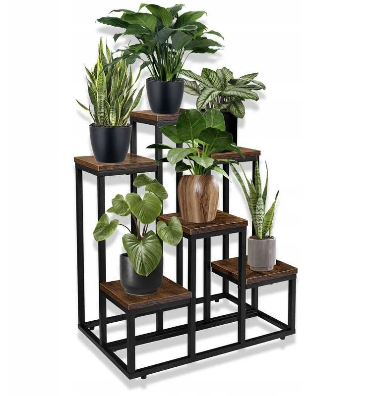 Bipohome Metalinis Stovas Augalams Rustic 67 cm