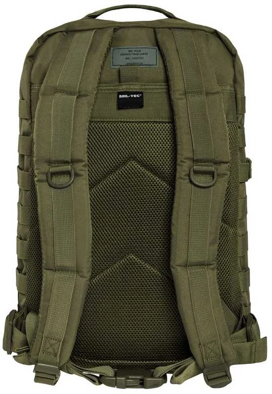 Mil-Tec karinė taktinė kuprinė 36L, alyvuogių spalvos