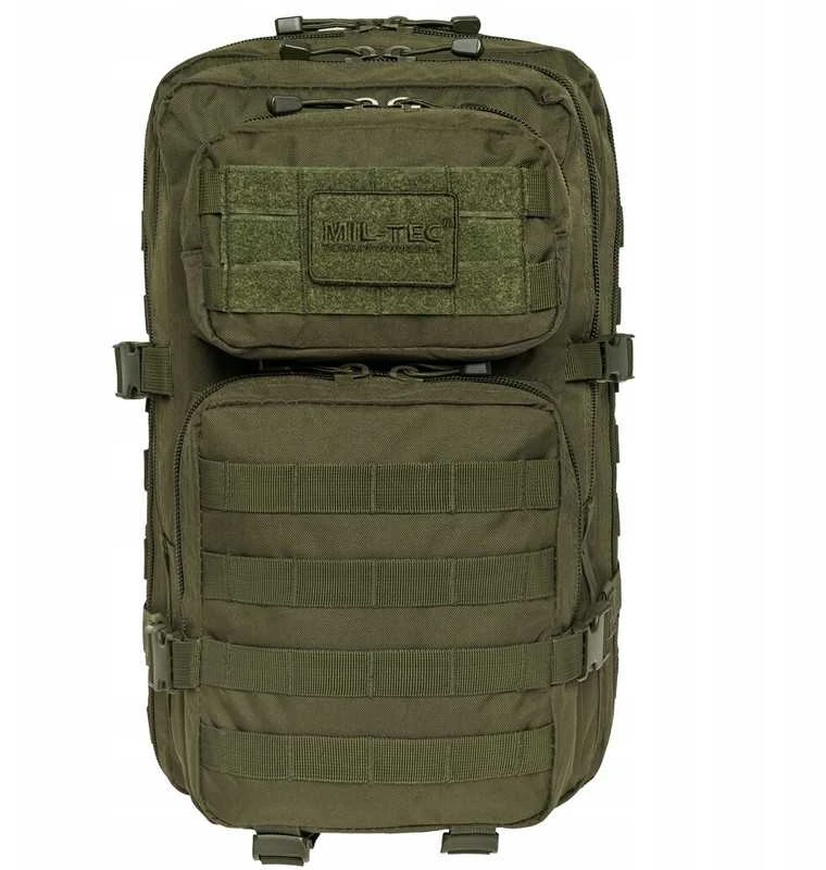 Mil-Tec karinė taktinė kuprinė 36L, alyvuogių spalvos