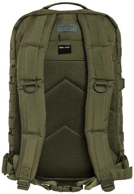 Mil-Tec karinė taktinė kuprinė 36L, alyvuogių spalvos