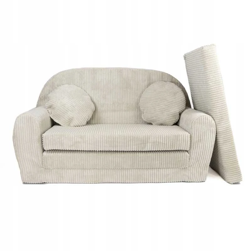 Minkšta modulinė sofa vaikų kambariui kordurojus