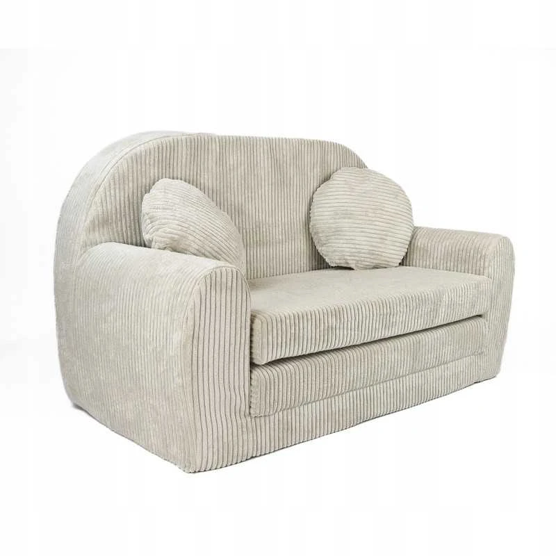 Minkšta modulinė sofa vaikų kambariui kordurojus