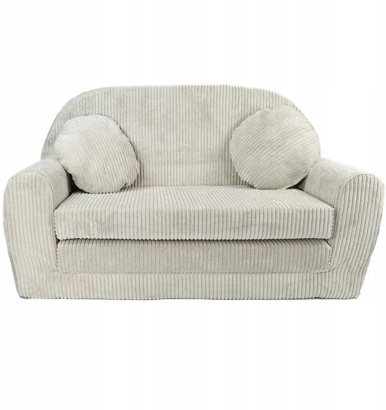 Minkšta modulinė sofa vaikų kambariui kordurojus