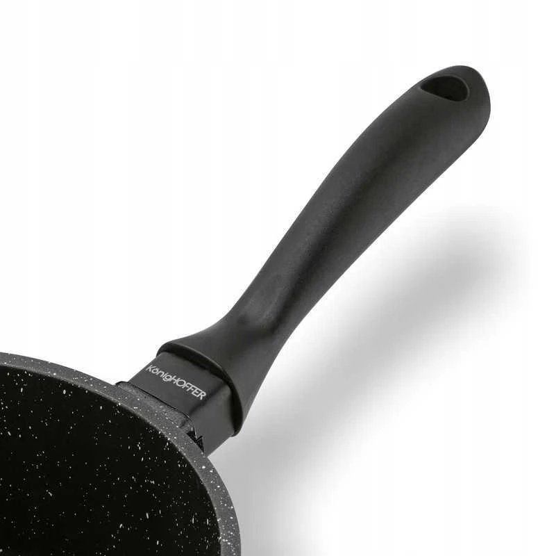 Neprideganti gili keptuvė indukcinei kaitlentei Konighoffer Pollo Juodas 24 x 7 cm