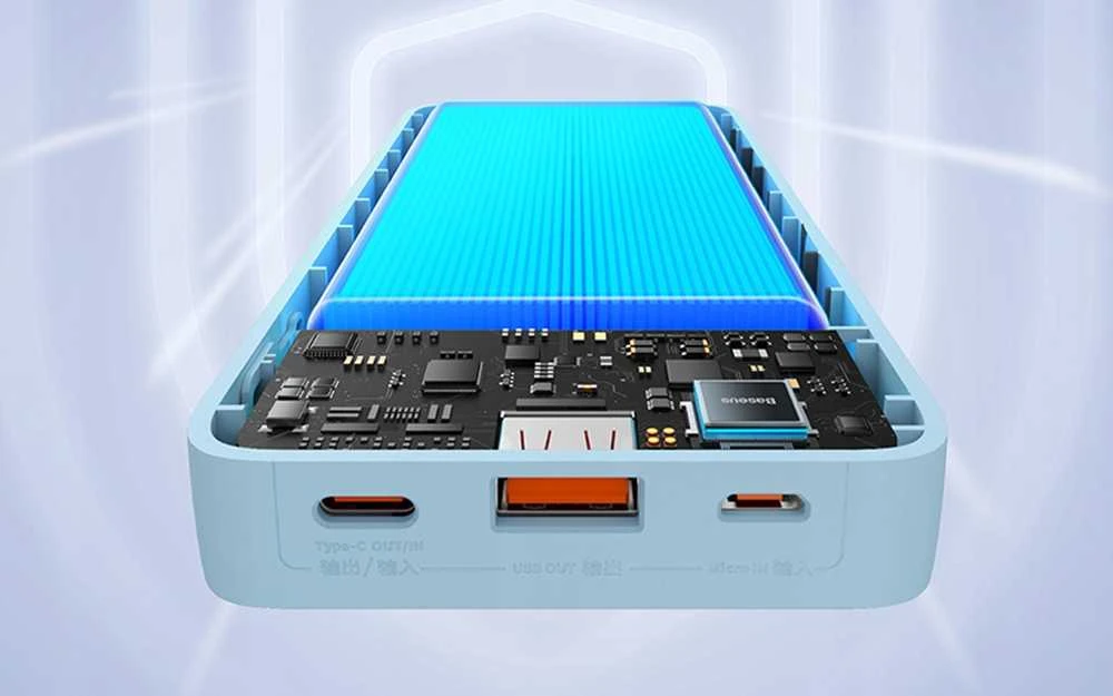 Baseus Airpow 20000mAh 20W maitinimo blokas (mėlynas)