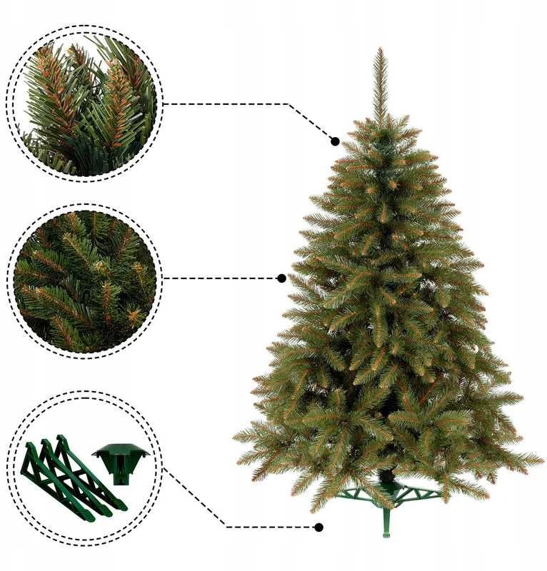 Kalėdų eglutė Springos Kaukazo eglė 150 cm PVC