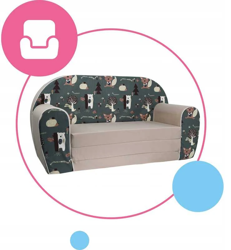 Tex Im Minkšta vaikiška sofa