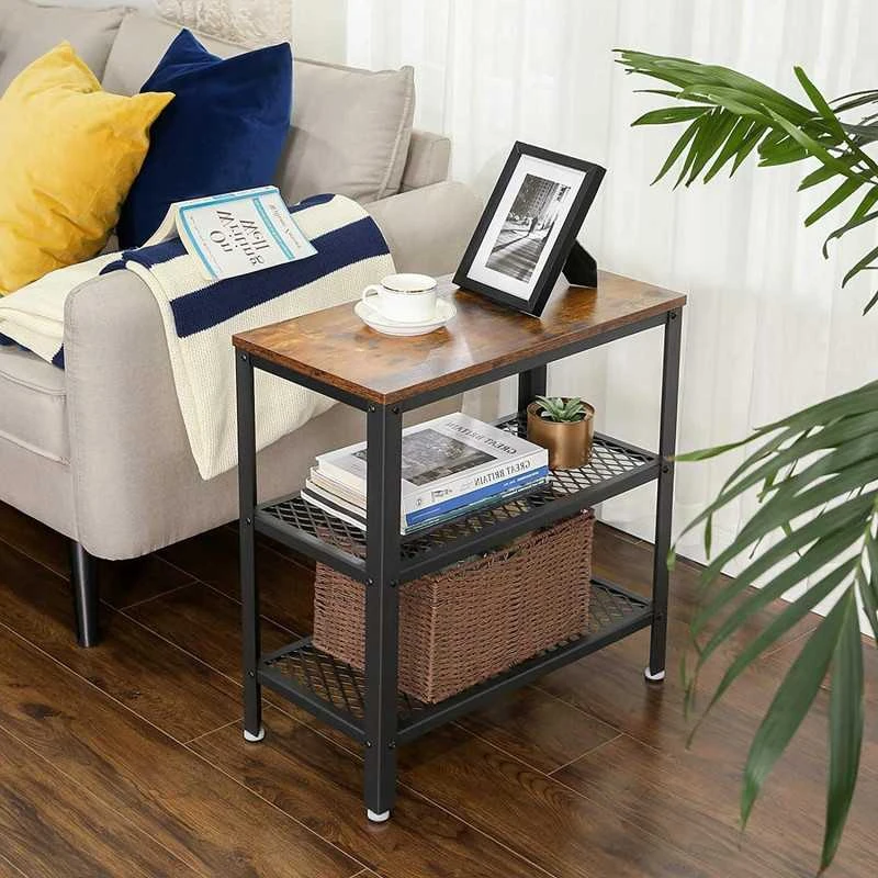 Zender Textile Kavos Staliukas Žurnalinis Stalelis Industrinis Loft Stilius