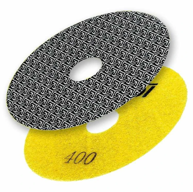 Ø100MM T-REX SENDI deimantiniai plytelių šlifavimo ir poliravimo padukai diskai #50 #100 #200 #400, Grūdėtumas: 50