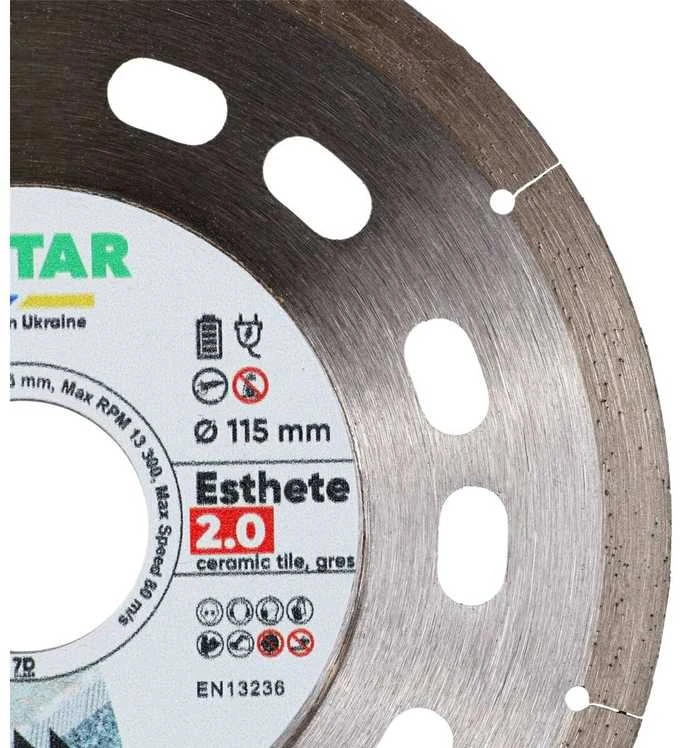 115 mm DISTAR ESTHETE 2.0 švaraus pjovimo diskas plytelėms