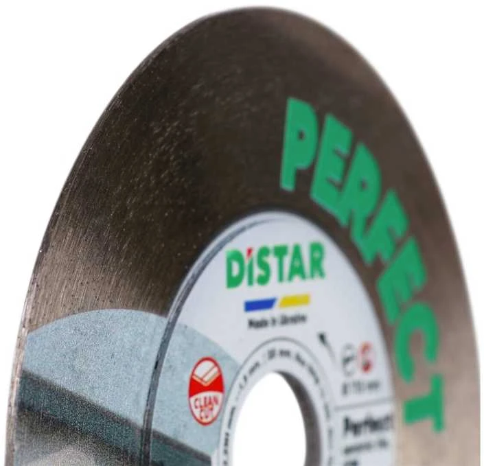115 mm DISTAR PERFECT Deimantinis diskas akmens masės, keramikos, porceliano plytelėms