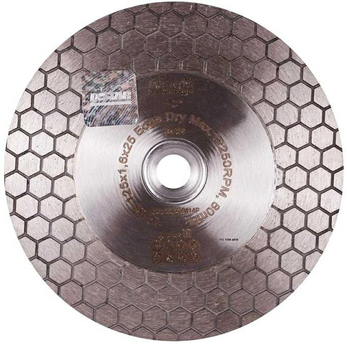 115MM DISTAR EDGE DRY Deimantinis diskas plytelėms
