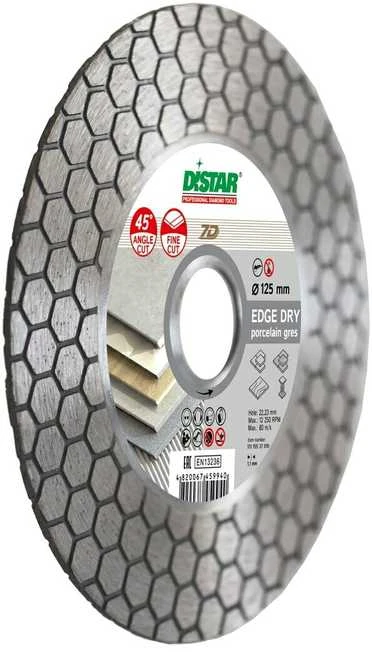 115MM DISTAR EDGE DRY Deimantinis diskas plytelėms