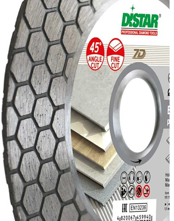 115MM DISTAR EDGE DRY Deimantinis diskas plytelėms