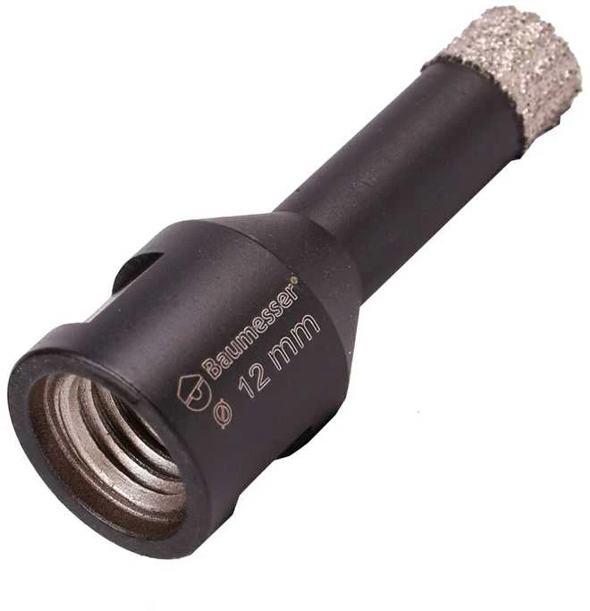 Distar 12 mm Grąžtas plytelėms BAUMESSER DDR-V KERAMIK PRO M14