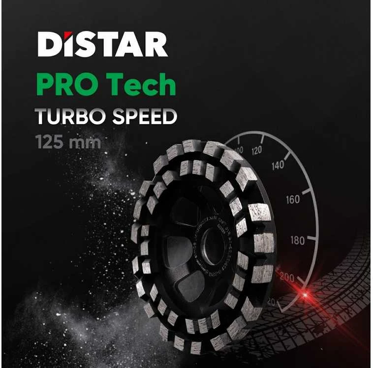 125 mm betono šlifavimo diskas Distar PRO TECH