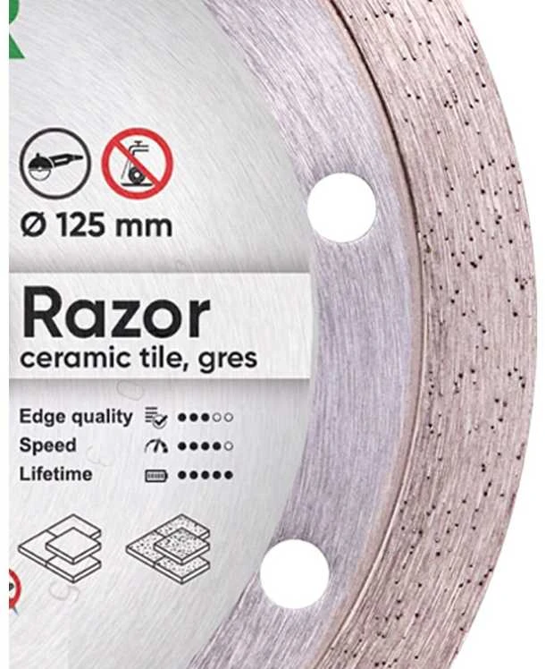 125 mm DISTAR RAZOR Deimantinis diskas plytelėms