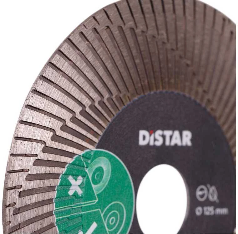 125 x 22,23 mm Distar Galaxy, 45° kampui pjauti ir šlifuoti diskas plytelėms