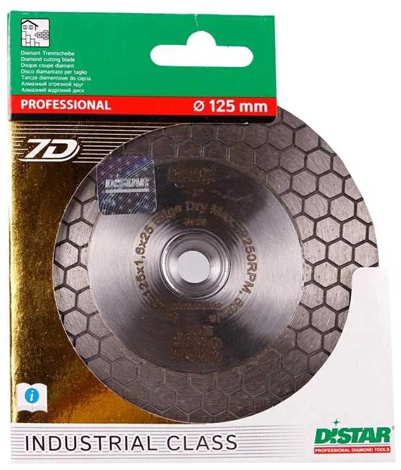 125MM DISTAR EDGE DRY Deimantinis diskas plytelėms SU FLANŠU