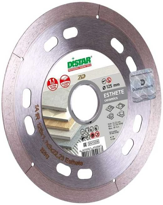 125MM DISTAR ESTHETE Deimantinis diskas porcelianui, akmens masei, keramikai
