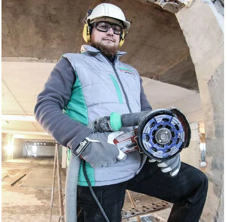 125MM DISTAR RAPTOR Betono šlifavimo diskas