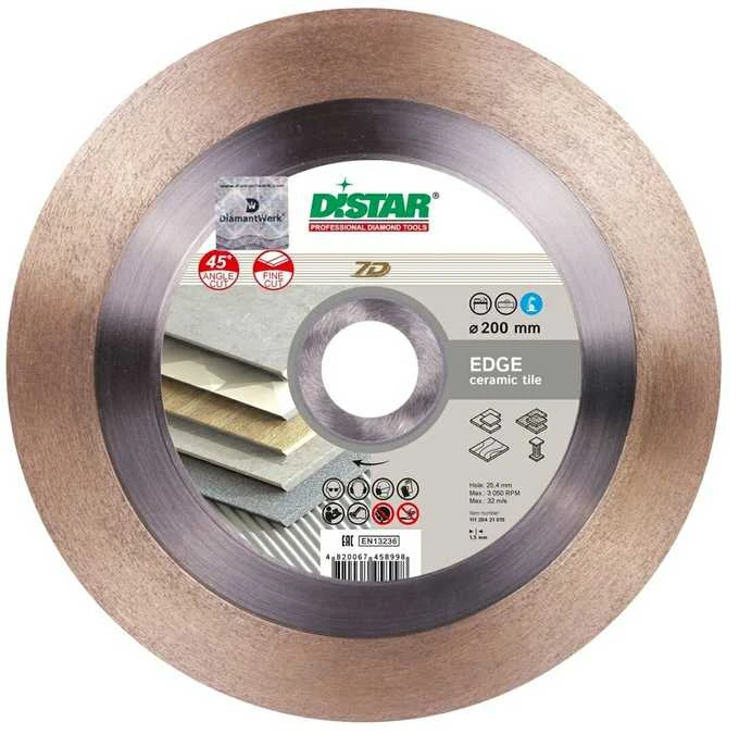 200 MM DISTAR 1A1R EDGE Deimantinis pjovimo diskas