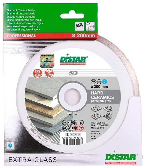 200MM DISTAR HARD CERAMICS deimantinis diskas plytelėms