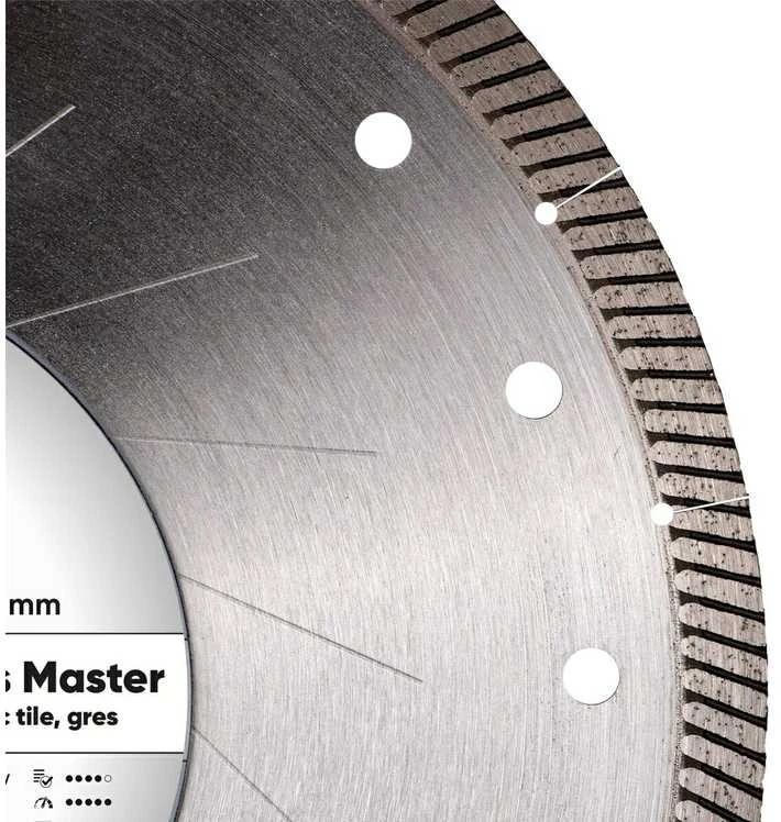 230mm DISTAR GRES MASTER Deimantinis diskas terasinėms akmens masės plytelėms pjauti
