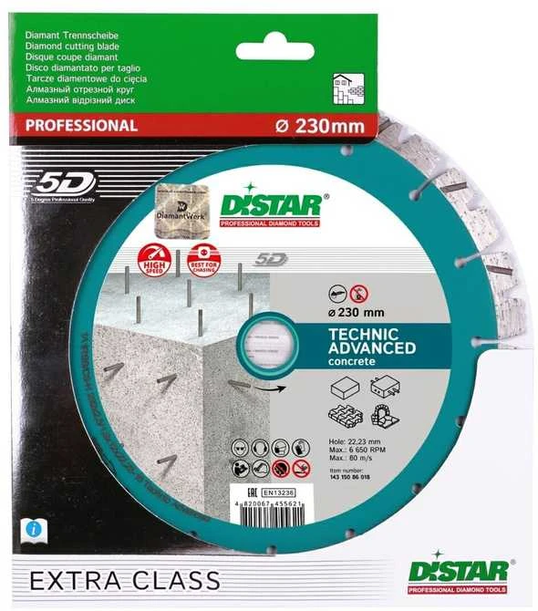 230MM DISTAR TECHNIK ADVANCED Deimantinis diskas betonui