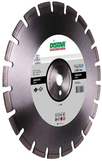 350 MM DISTAR BESTSELLER ABRASIVE F4 Deimantinis diskas abrazyvioms medžiagoms bei asfaltui pjauti
