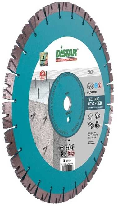 350 mm x 20 mm DISTAR TECHNIC ADVANCED Deimantinis diskas betonui