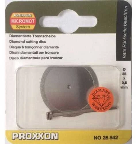Deimantinis atpjovimo diskas Ø38mm PROXXON