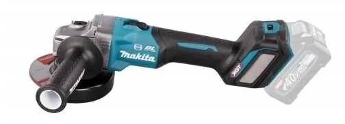 Makita GA023GZ Kampinis šlifuoklis XGT, 125MM, 0-8500RPM; bešepetėlinis variklis; elektrinis stabdys; AFT; AWS (be AWS lusto); reguliuojamas greitis; "Z" versija - komplektuojamas be akumuliatoriaus ir kroviklio