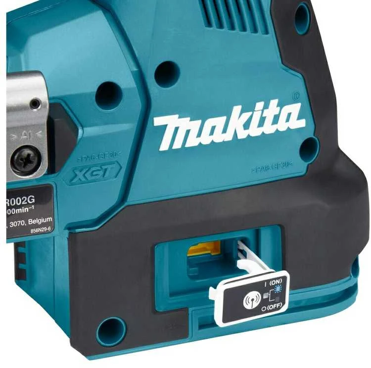 Makita HR010GZ Perforatorius XGT, 2,1 J, 20mm; 2,8kg, bešepetėlinis variklis, AWS (be AWS lusto), AVT; XPT; "Z" versija - komplektuojamas be akumuliatoriaus ir kroviklio