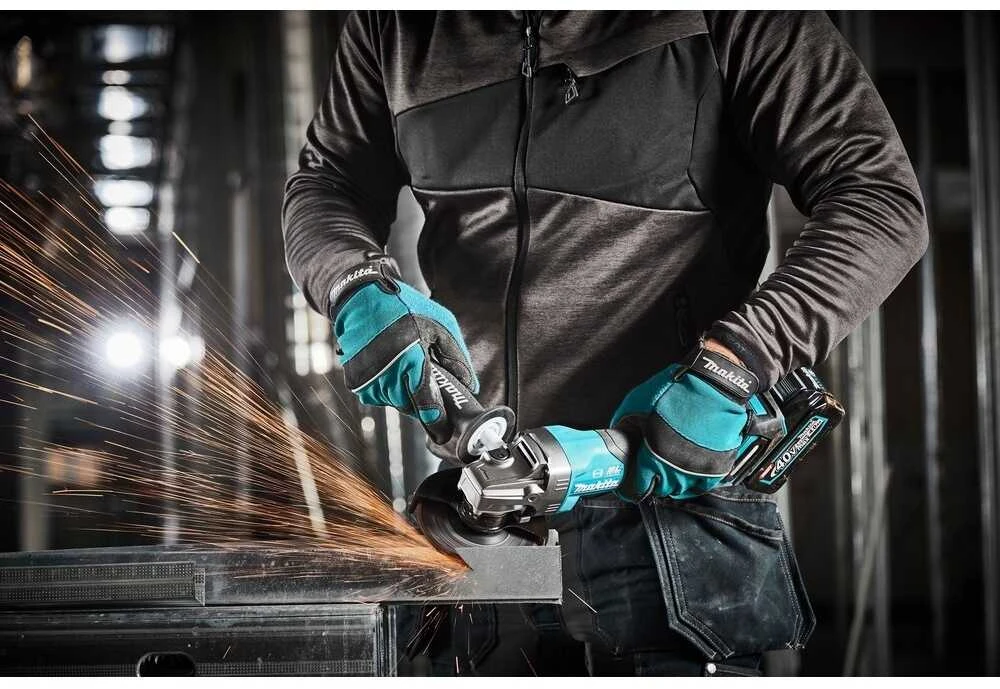 Makita GA013GZ Kampinis šlifuoklis XGT, 125MM, 8500RPM; bešepetėlinis variklis; AFT; "Z" versija - komplektuojamas be akumuliatoriaus ir kroviklio
