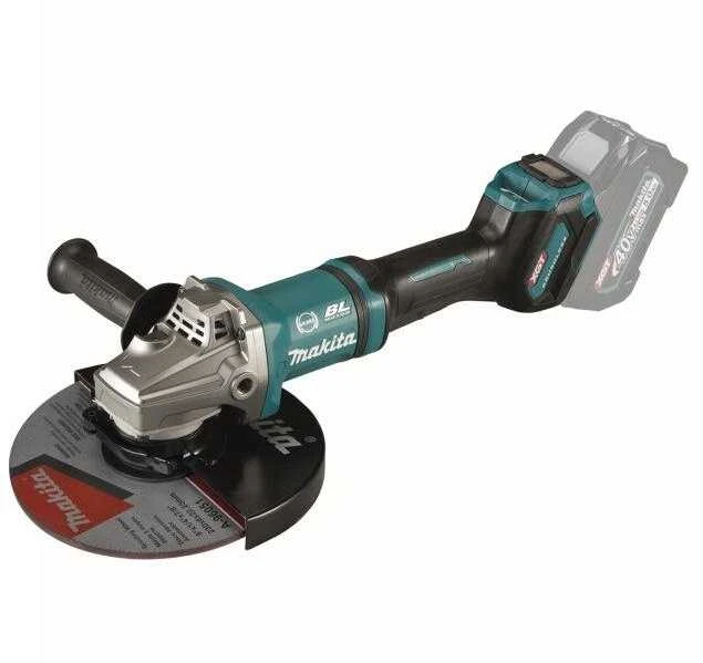 Makita GA038GZ Kampinis šlifuoklis XGT, 230MM, 6600RPM; bešepetėlinis variklis; elektrinis stabdys; AFT; XPT; AWS (be AWS lusto); "Z" versija - komplektuojamas be akumuliatoriaus ir kroviklio