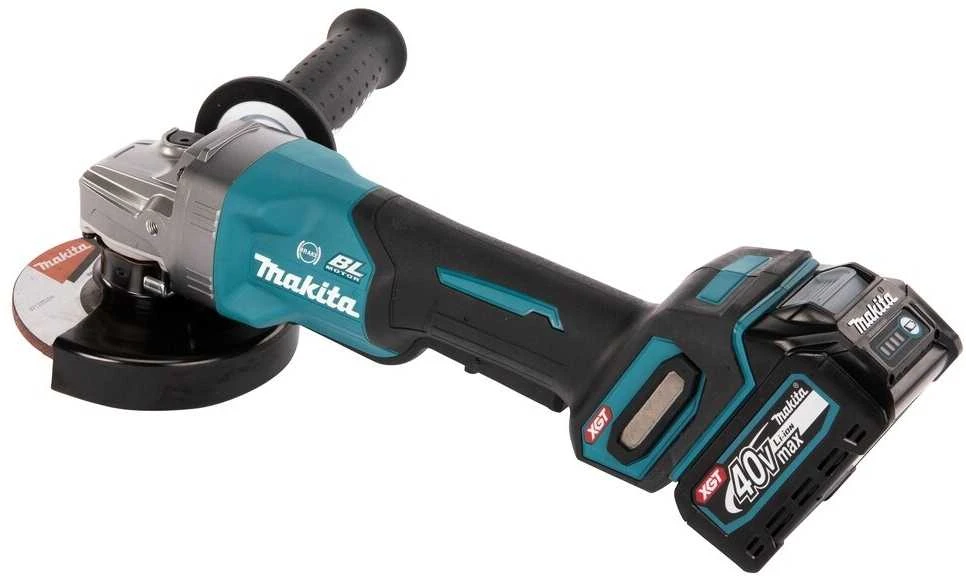 Makita GA013GZ Kampinis šlifuoklis XGT, 125MM, 8500RPM; bešepetėlinis variklis; AFT; "Z" versija - komplektuojamas be akumuliatoriaus ir kroviklio