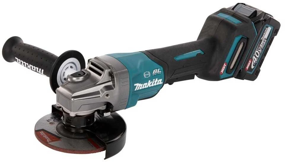 Makita GA013GZ Kampinis šlifuoklis XGT, 125MM, 8500RPM; bešepetėlinis variklis; AFT; "Z" versija - komplektuojamas be akumuliatoriaus ir kroviklio