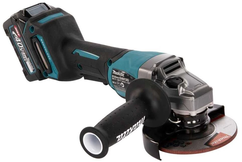 Makita GA013GZ Kampinis šlifuoklis XGT, 125MM, 8500RPM; bešepetėlinis variklis; AFT; "Z" versija - komplektuojamas be akumuliatoriaus ir kroviklio