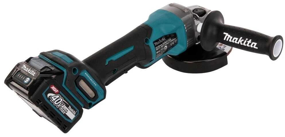 Makita GA013GZ Kampinis šlifuoklis XGT, 125MM, 8500RPM; bešepetėlinis variklis; AFT; "Z" versija - komplektuojamas be akumuliatoriaus ir kroviklio