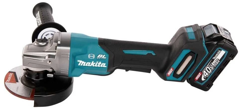 Makita GA013GZ Kampinis šlifuoklis XGT, 125MM, 8500RPM; bešepetėlinis variklis; AFT; "Z" versija - komplektuojamas be akumuliatoriaus ir kroviklio