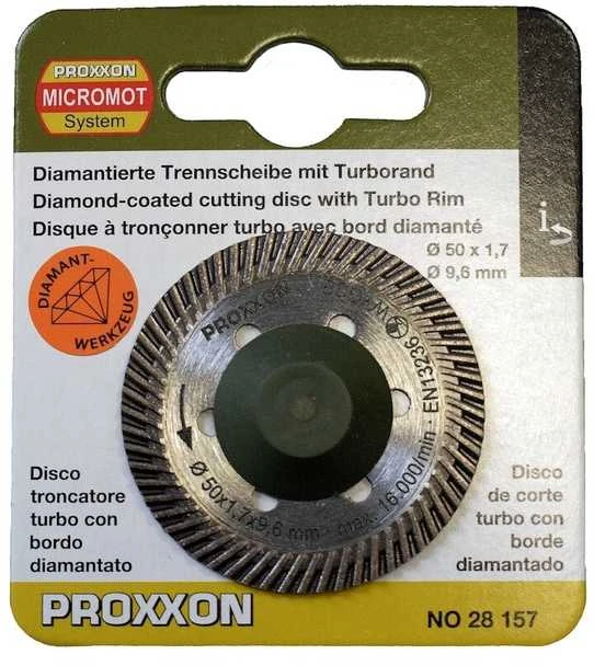 Deimantinis šlifavimo diskas PROXXON 50x1,7x9,6mm
