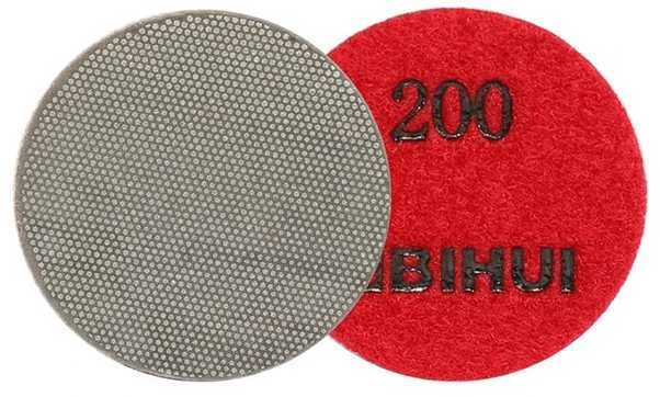 Ø50mm šlifavimo ir poliravimo padukas-diskas Bihui, keramikos, porceliano plytelėms, graveriui #1 #2 #3 #4 grubumo, Šlifavimo / poliravimo disko grubumas: #1