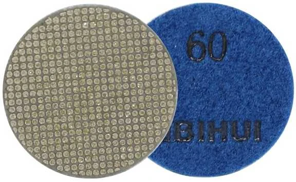 Ø50mm šlifavimo ir poliravimo padukas-diskas Bihui, keramikos, porceliano plytelėms, graveriui #1 #2 #3 #4 grubumo, Šlifavimo / poliravimo disko grubumas: #1
