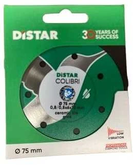 76 mm x 10 mm deimantinis diskas plytelėms Colibri, Distar