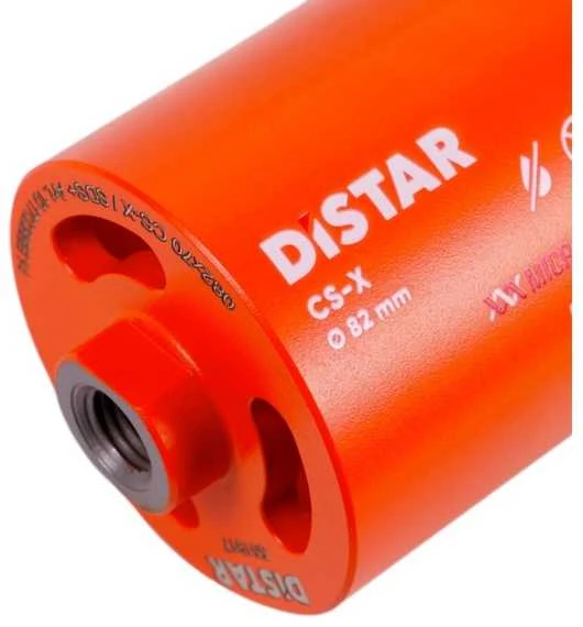 Distar deimantinė gręžimo karūna CS-x / SDS+ 082 x 70-4 x M16