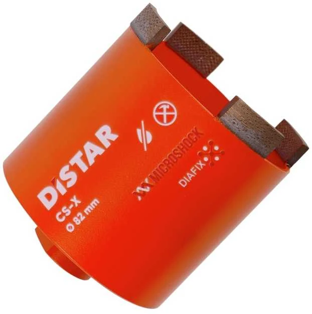 Distar deimantinė gręžimo karūna CS-x / SDS+ 082 x 70-4 x M16