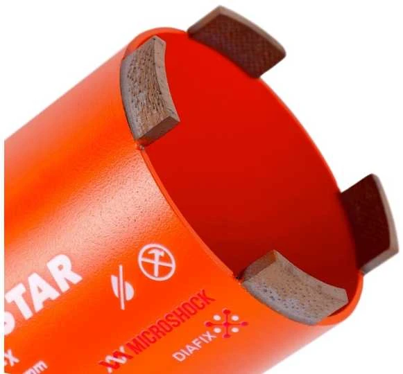 Distar deimantinė gręžimo karūna CS-x / SDS+ 082 x 70-4 x M16